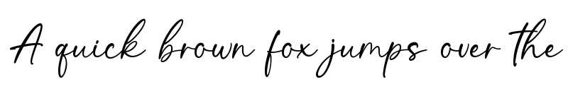 Preview of Andrea Regular font