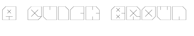 Preview of andrefist Medium (normal) font