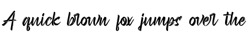 Preview of Andrianto Demo Regular font