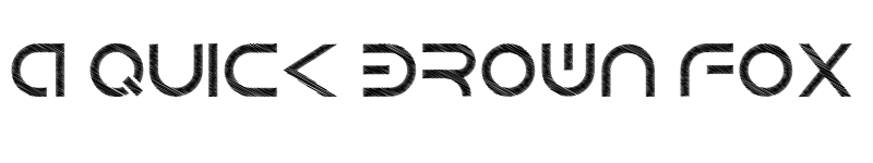 Preview of Android Scratch Regular font