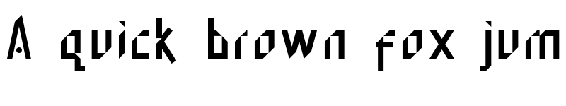 Preview of Andromedia Andromedia font