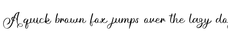 Preview of Aneliya Regular font