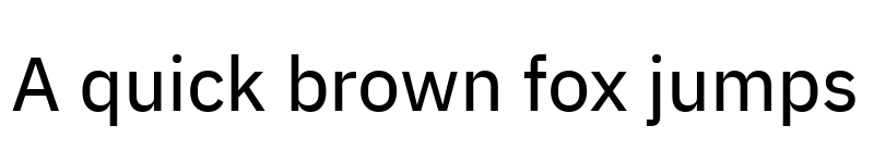 Preview of Aneliza Medium font