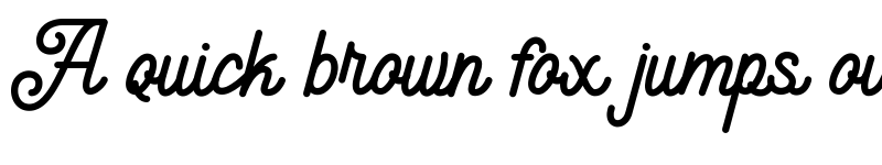 Preview of Anelka Fambuya Regular font