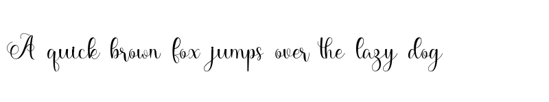 Preview of Anelya Regular font