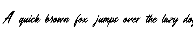 Preview of Anesthesa Regular font