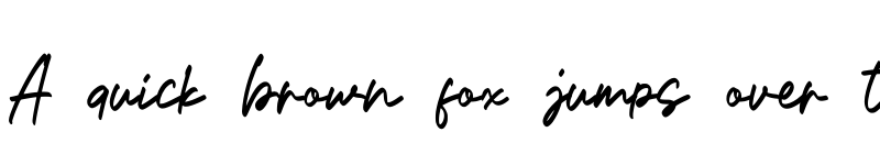 Preview of Anetthy Regular font