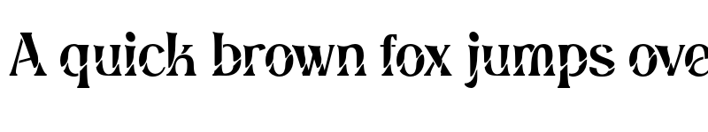 Preview of Angel Stencil Regular font