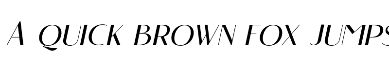 Preview of Angelic Bonques Free Sans Italic font