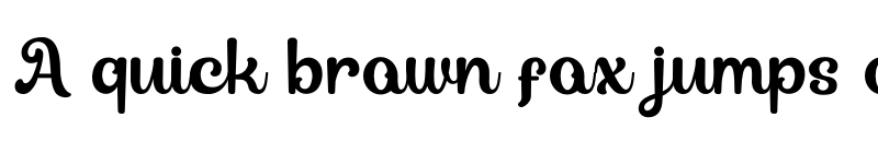 Preview of Angelic Regular font