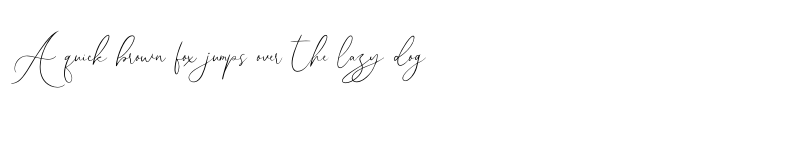 Preview of Angelica Boutique Regular font