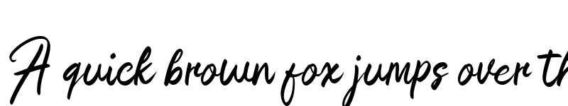 Preview of Angelitta Regular font