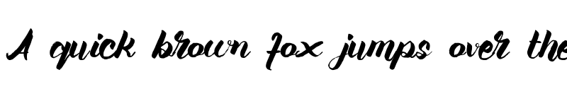 Preview of Angellife Regular font