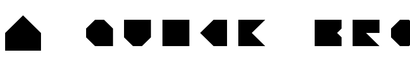 Preview of Angleblock Regular font