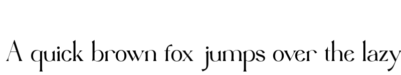 Preview of Angrela Display Regular font