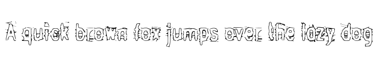 Preview of Angry bitch Shut up! font