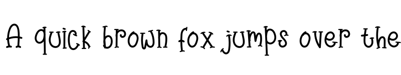 Preview of Angry&Hungry Regular font