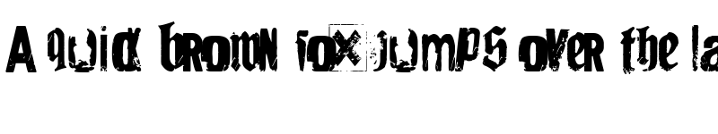 Preview of Angsterdamn Regular font