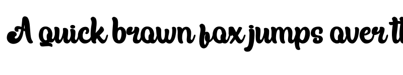 Preview of Anhay Regular font