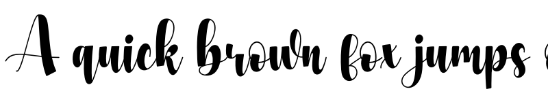 Preview of Anika Regular font