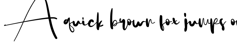 Preview of Animate Regular font