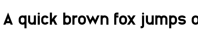 Preview of Animosa Extra Bold font