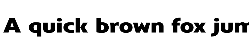 Preview of Anisette Std Petite ExBold font