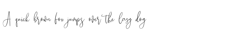 Preview of Anistton Regular font