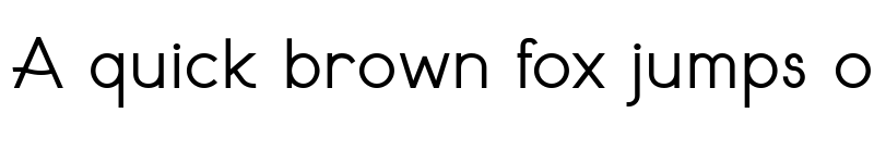 Preview of Anisver Regular font