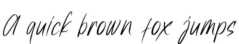 Preview of Anitha Regular font