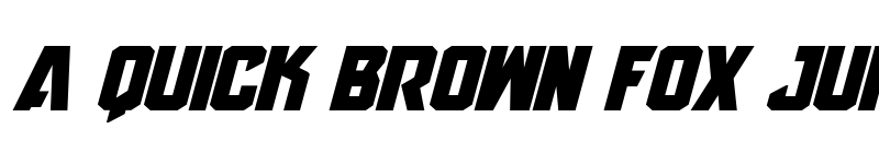 Preview of Anitlles Expanded Italic Expanded Italic font