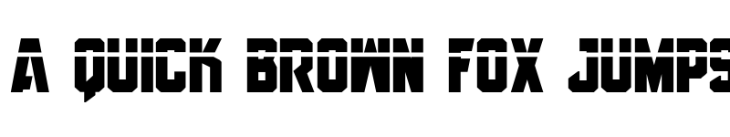 Preview of Anitlles Laser Regular font