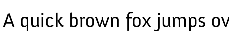 Preview of Anivers Regular font