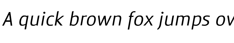 Preview of Ankle Regular Italic font