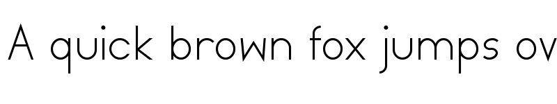 Preview of Annette Regular font