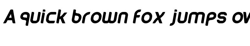 Preview of Anokha B Italic font