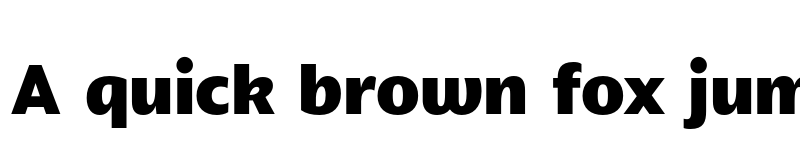 Preview of Anona Extrabold font