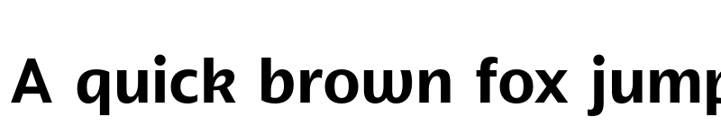 Preview of Anona Semibold font