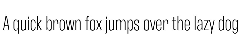 Preview of Antarctican Headline Light font