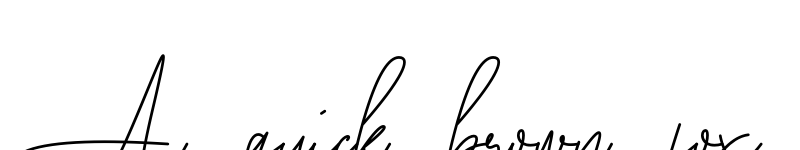 Preview of Antasarya Regular font