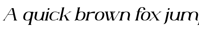 Preview of Ante Cf Serif Demo Italic font