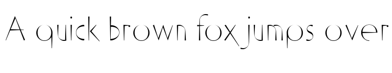 Preview of AnteaThin ? font