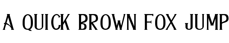 Preview of ANTENNA Regular font