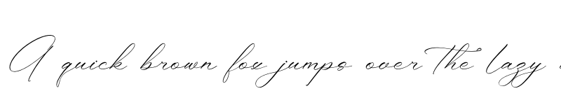 Preview of Anthellia Regular font