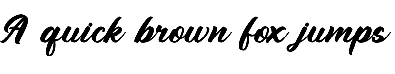 Preview of Anthem Pride Regular font