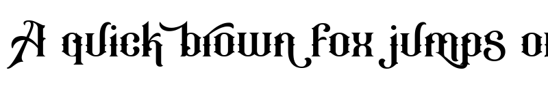 Preview of Anthique Alt Regular font