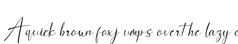 Preview of Anthony Hartman Regular font