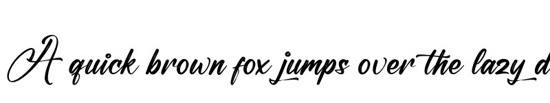 Preview of Anthony Hunters Regular font