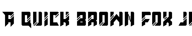 Preview of Anticode Regular font