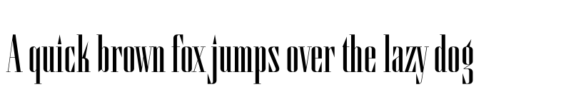 Preview of Antina Heavy font